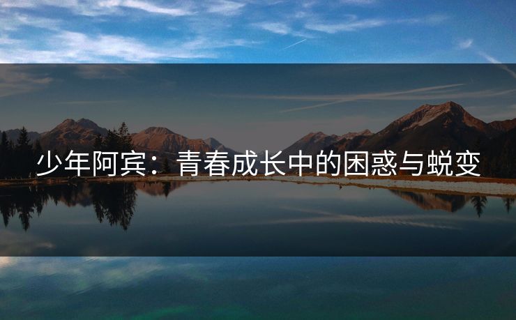 少年阿宾：青春成长中的困惑与蜕变